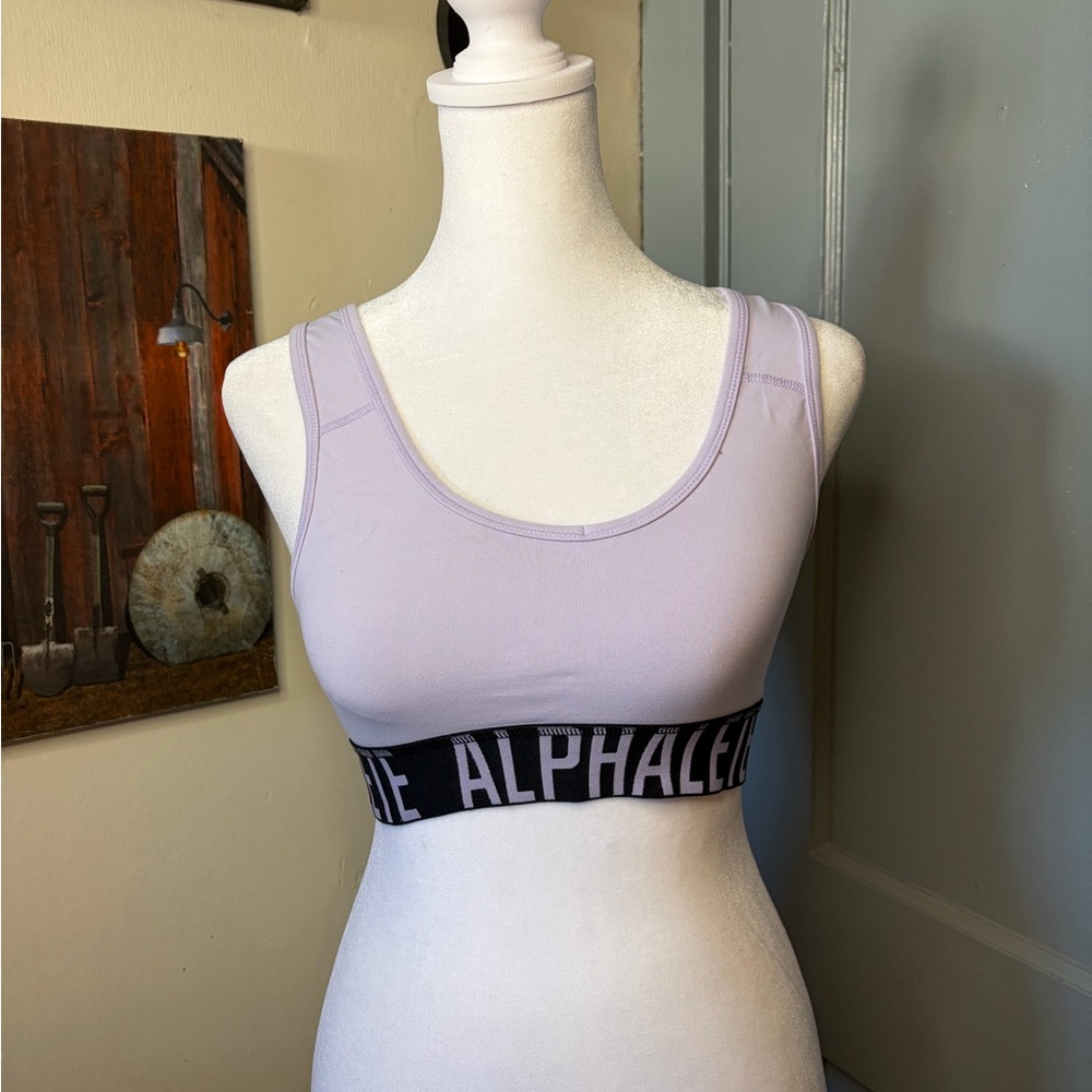 Alphalete Purple Sports Bra Moisture-Wicking Intimates